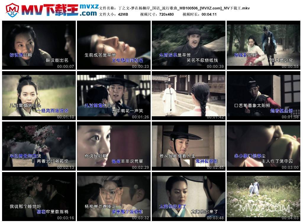 丁之文-梦在杨柳岸_国语_流行歌曲_MB100506